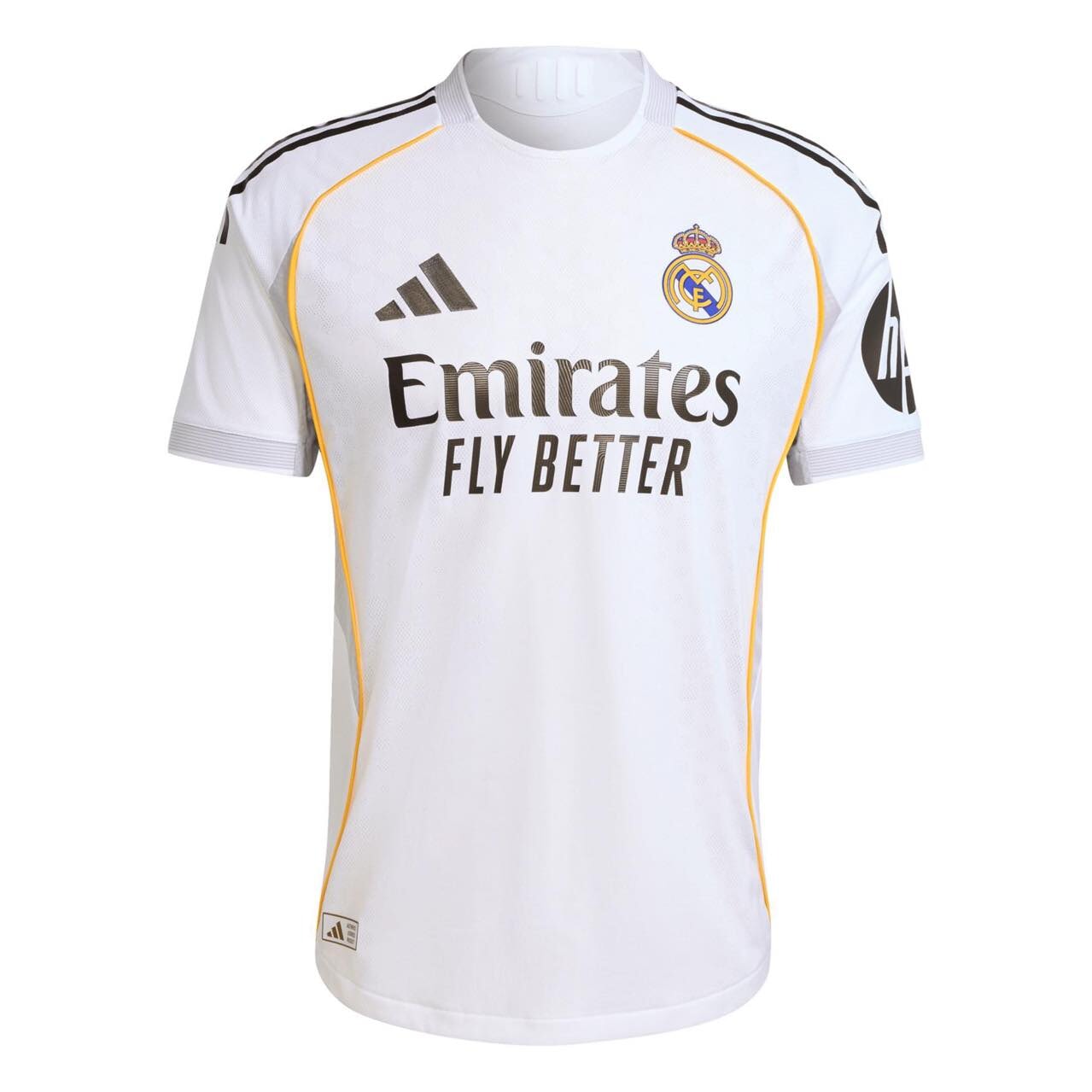 Real Madrid 25/26 Home Authentic Jersey Official Jerseys adidas White S 