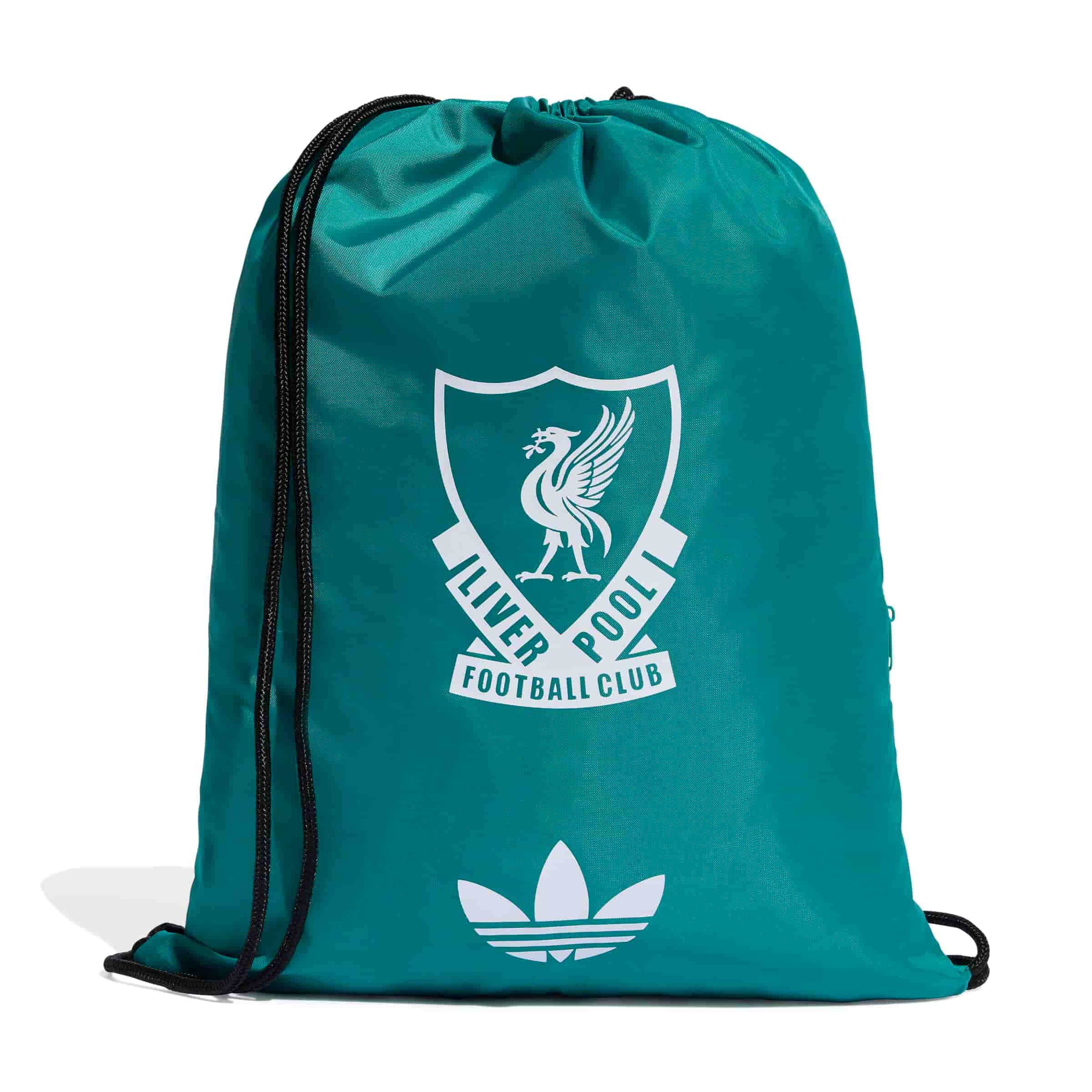 Liverpool FC Gym Sack Bags & Backpacks adidas Green ONE SIZE 