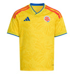 Colombia 26 Home Jersey Jr. Official Jerseys adidas Yellow YXS 