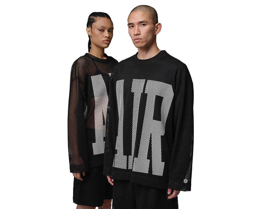 Jordan x Union x Fragment Long Sleeve Jersey "Black"