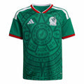 Mexico 26 Home Jersey Jr. Official Jerseys adidas Green YXS 