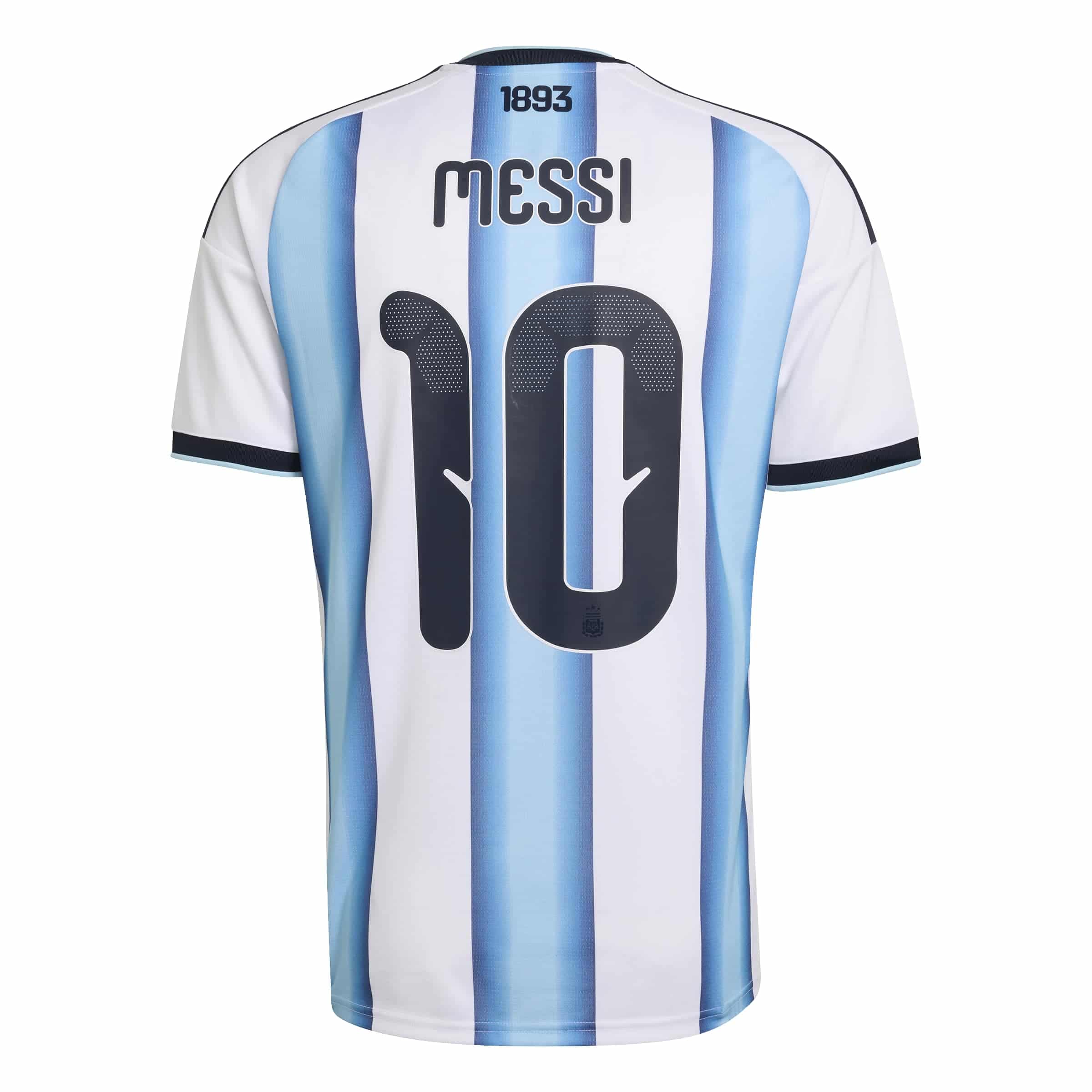 Argentina 26 Home Messi Jersey