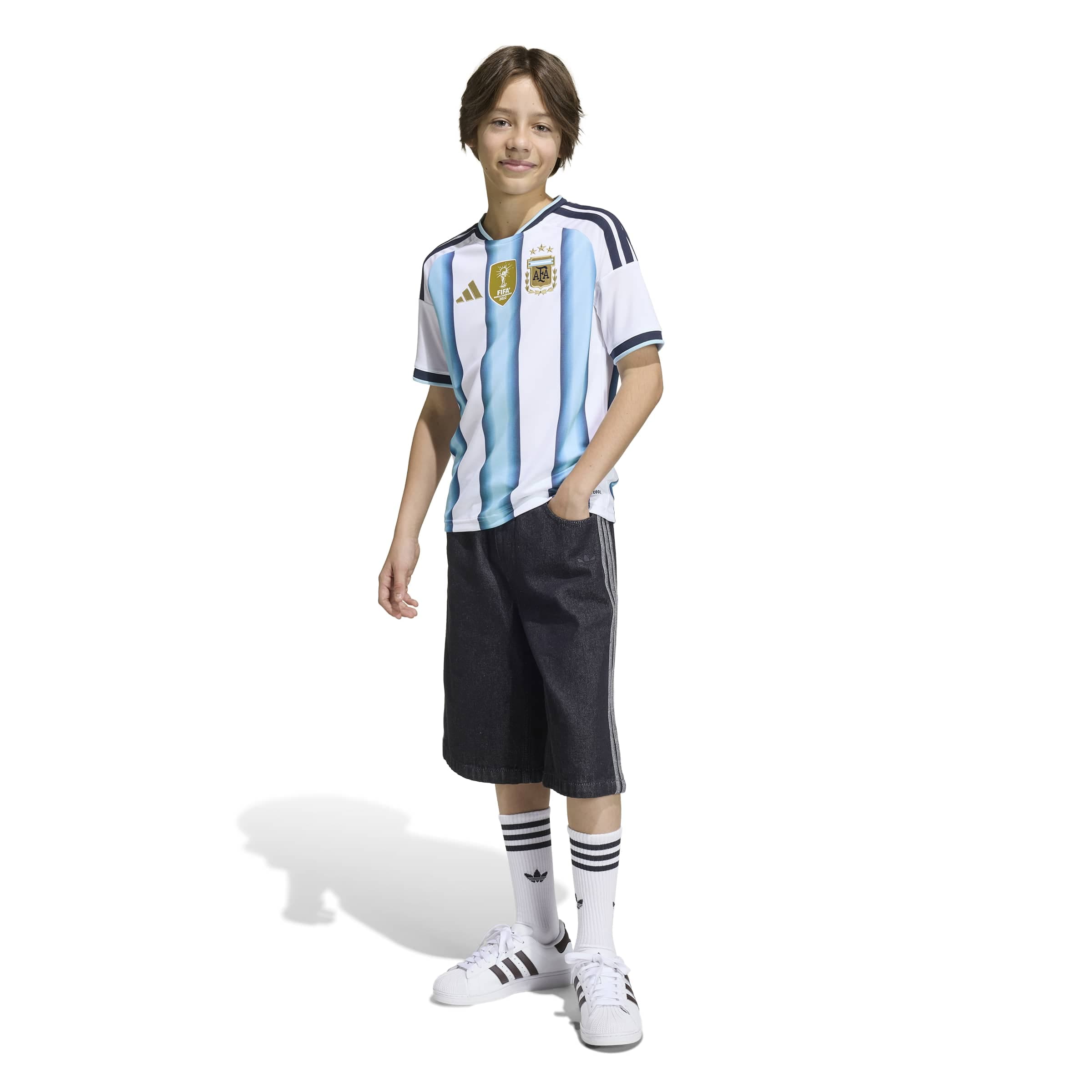Argentina 26 Home Jersey Jr.