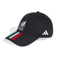 Mexico 26 Baseball Cap With 3 Stripes Hats adidas Black ONE SIZE 