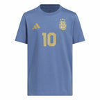 MESSI NAME & NUMBER GRAPHIC T-Shirt Jr. Official Jerseys adidas Blue YXS 