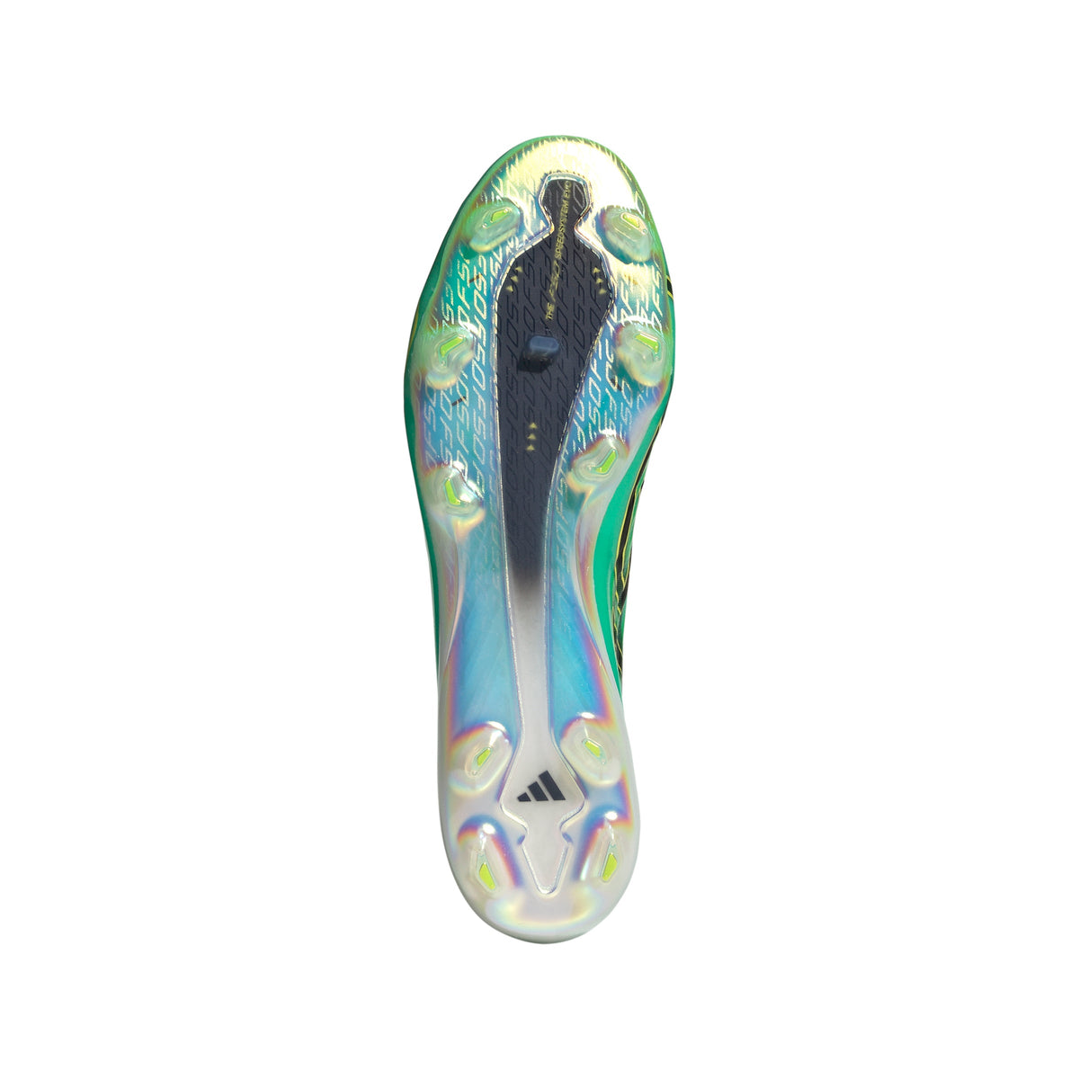 adidas F50 Hyperfast EVO FG Firm Ground Soccer Cleats- Pulse Mint / Core Black / Solar Lemon