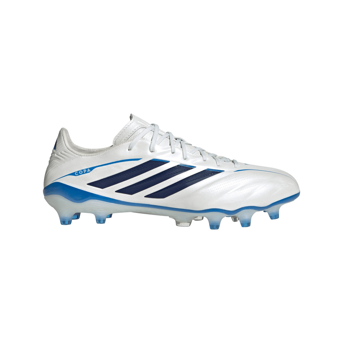 adidas Copa Pure IV Elite FG Firm Ground Soccer Cleats- Zero Metalic / Dark Blue / Lucid Ray Blue