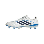 adidas Copa Pure IV Elite FG Firm Ground Soccer Cleats- Zero Metalic / Dark Blue / Lucid Ray Blue