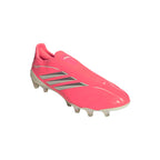 adidas Copa Pure IV Elite Laceless FG Firm Ground Soccer Cleats- Solar Turbo/Ivory/Core Black