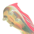 adidas Copa Pure IV Elite Laceless FG Firm Ground Soccer Cleats- Solar Turbo/Ivory/Core Black