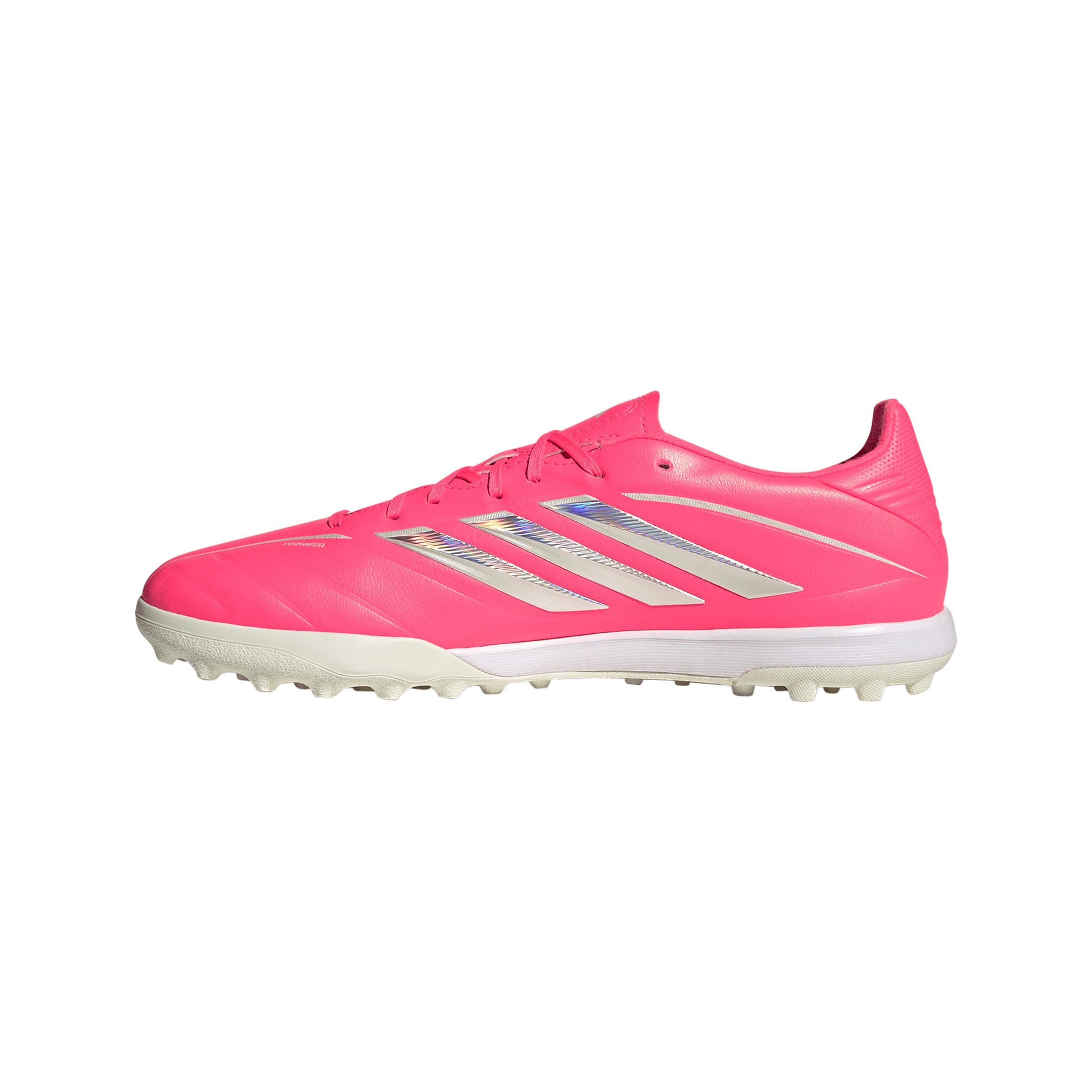 adidas Copa Pure IV League TF Turf Soccer Cleats-  Solar Turbo/Ivory/Core Black