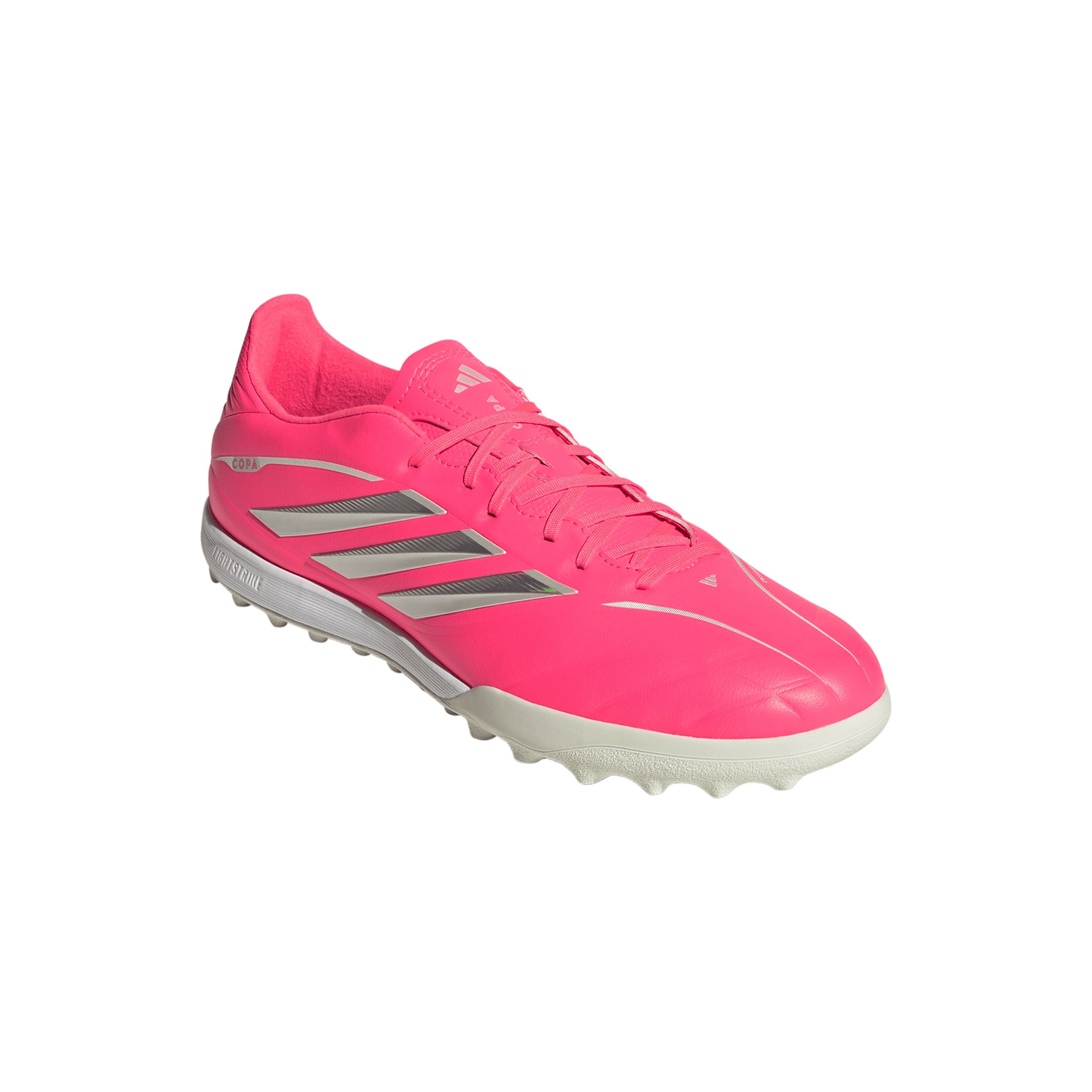 adidas Copa Pure IV League TF Turf Soccer Cleats-  Solar Turbo/Ivory/Core Black
