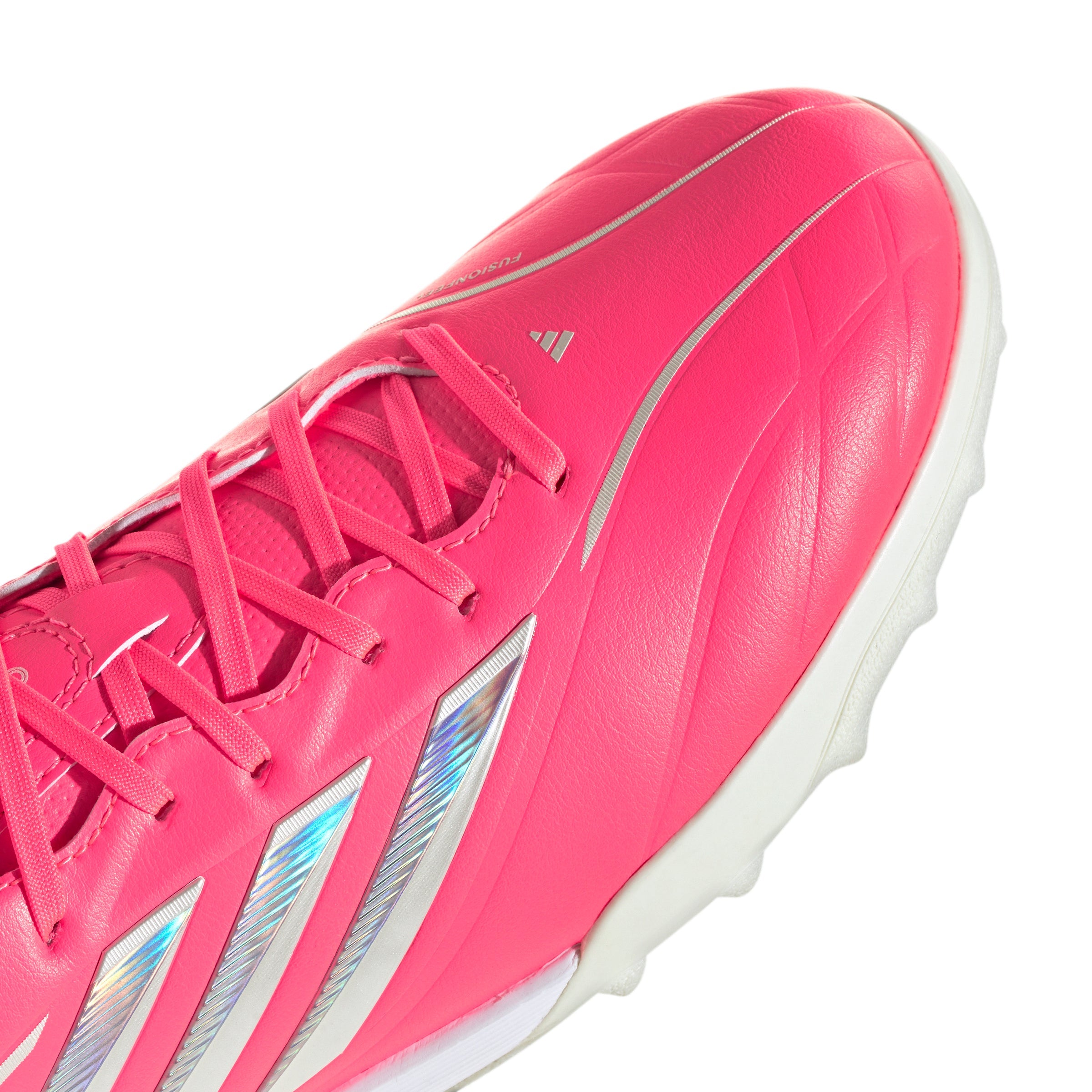 adidas Copa Pure IV League TF Turf Soccer Cleats-  Solar Turbo/Ivory/Core Black