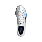 adidas Copa Pure IV League TF Turf Soccer Cleats-  Zero Metalic / Dark Blue / Lucid Ray Blue
