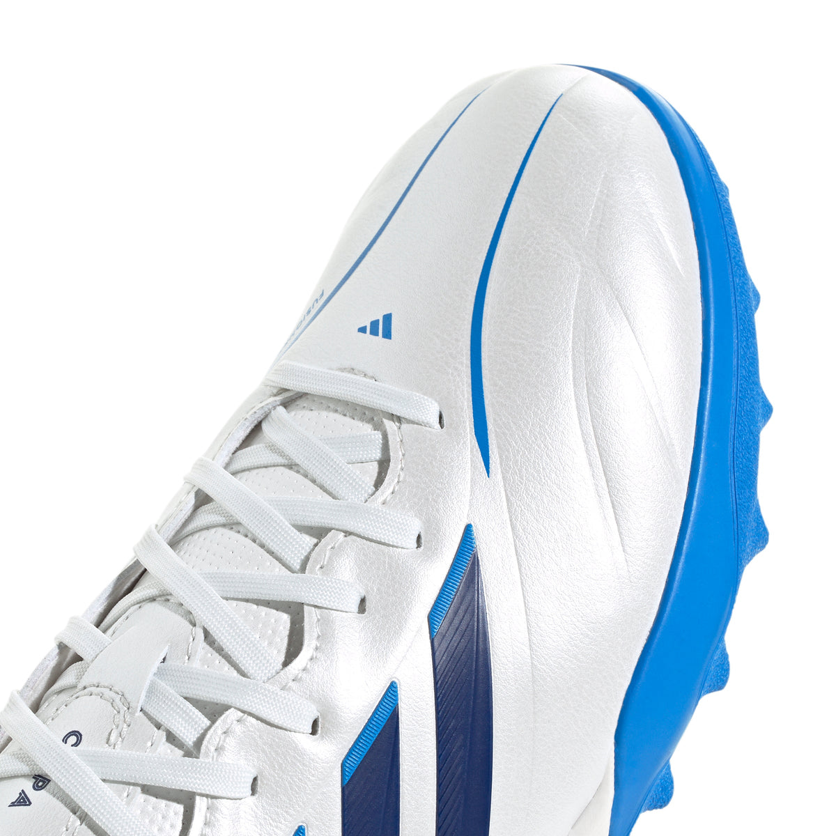 adidas Copa Pure IV League TF Turf Soccer Cleats-  Zero Metalic / Dark Blue / Lucid Ray Blue