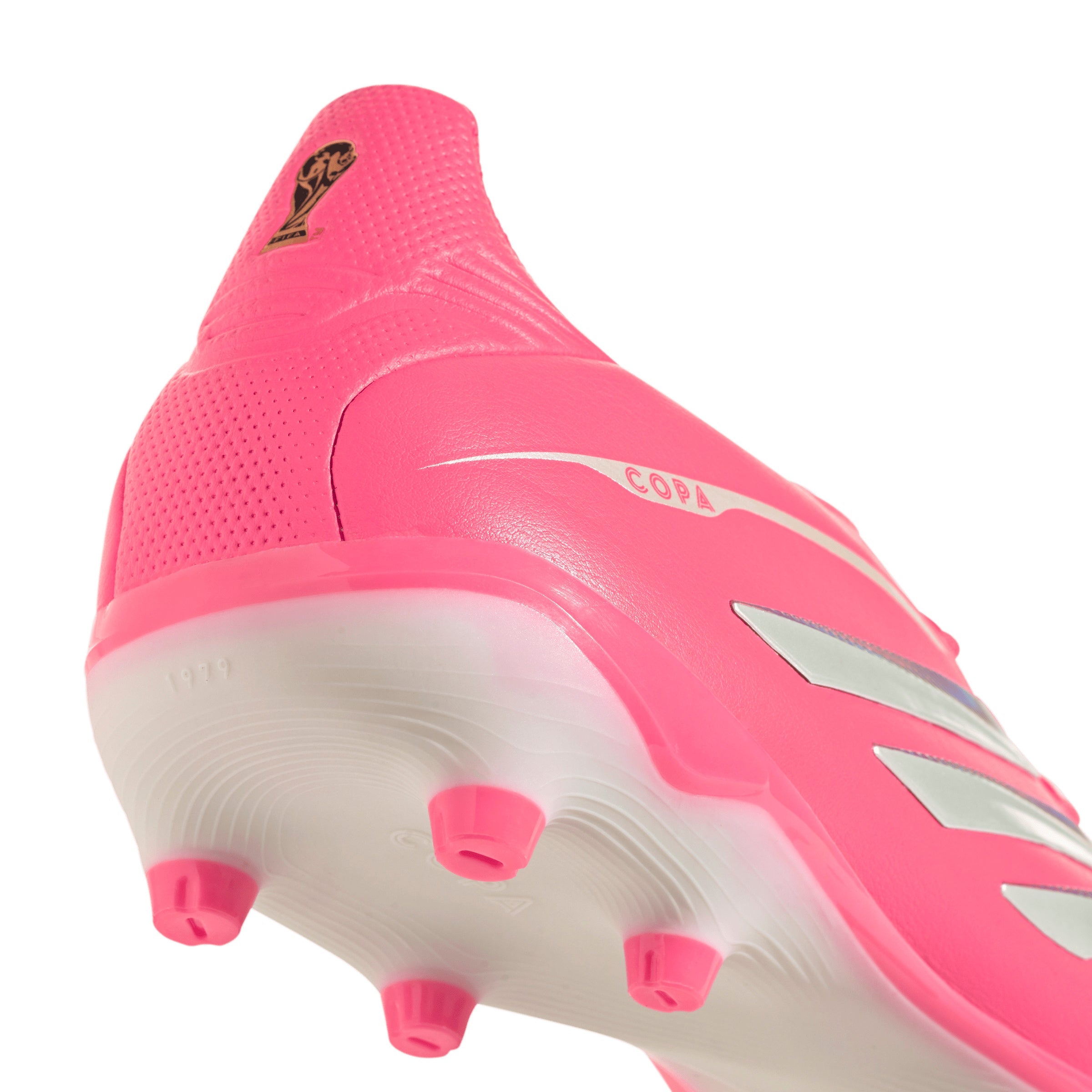 adidas Copa Pure IV League FG Firm Ground Soccer Cleats-  Solar Turbo/Ivory/Core Black