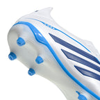adidas Copa Pure IV League FG Firm Ground Soccer Cleats-  Zero Metalic / Dark Blue / Lucid Ray Blue