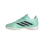 adidas Copa Pure IV League Junior TF Turf Soccer Cleats- Clear Mint / Core Black / Cloud White