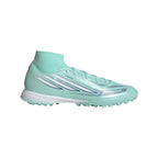 adidas Women’s F50 Sparkfusion League TF Turf Soccer Cleats - Clear Mint / Cloud White / Solar Purple