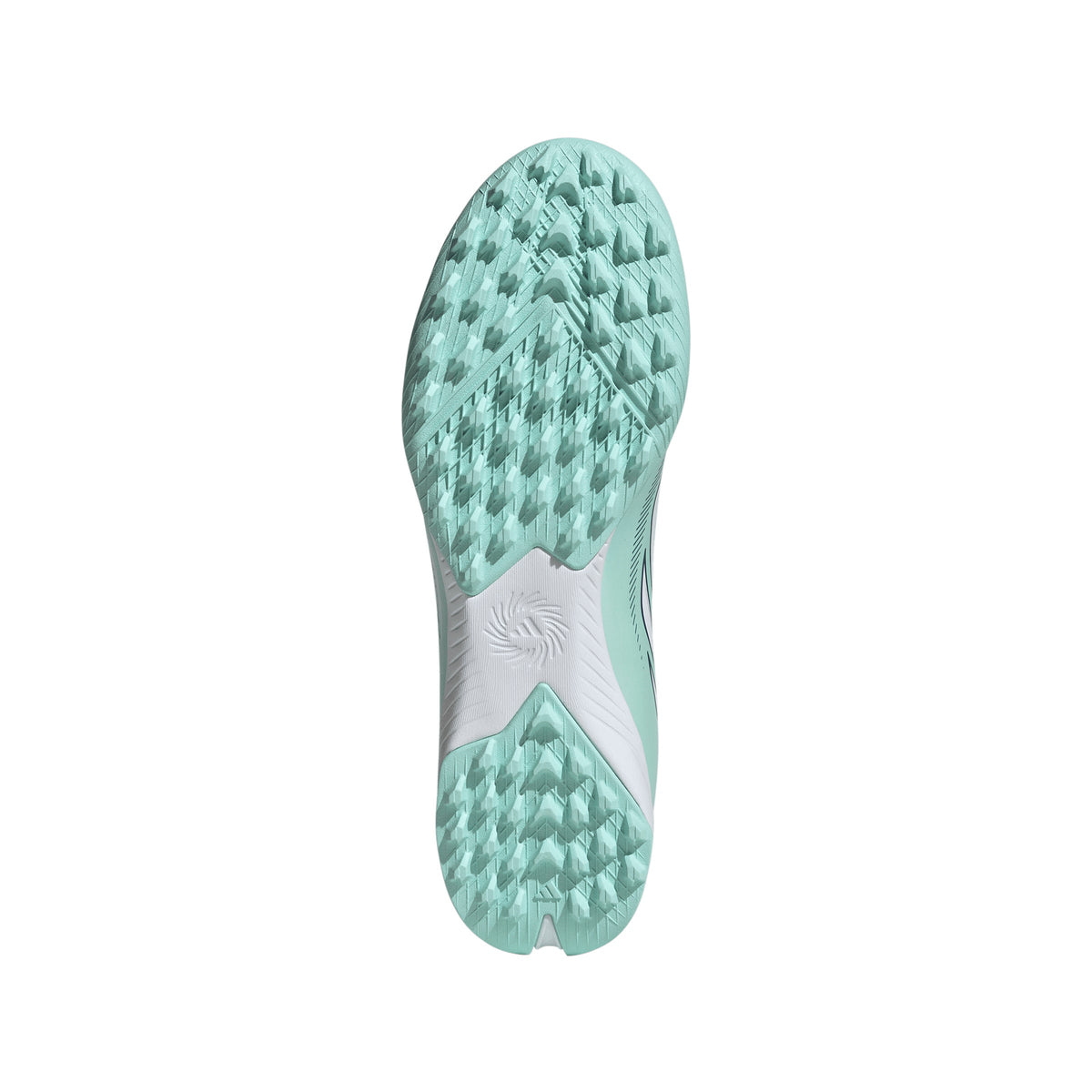 adidas Women’s F50 Sparkfusion League TF Turf Soccer Cleats - Clear Mint / Cloud White / Solar Purple