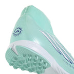 adidas Women’s F50 Sparkfusion League TF Turf Soccer Cleats - Clear Mint / Cloud White / Solar Purple