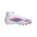 adidas Women’s F50 Sparkfusion Elite Mid FG Firm Ground/Artificial Grass - Cloud White / Royal Blue / Lucid Red