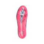 adidas F50 Hyperfast Pro FG Firm Ground Soccer Cleats - Cloud White / Solar Purple / Solar Turbo