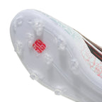adidas F50 League Laceless Lamine Yamal Kids FG Firm Ground Soccer Cleats- Cloud White / Core Black / Lucid Red