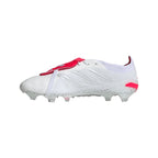 adidas Predator David Beckham Elite FoldTongue FT FG Firm Ground Soccer Cleats-White/Red
