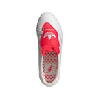 adidas David Beckham Predator League FoldTongue  FT FG Junior Firm Ground Soccer Cleats - White/Red