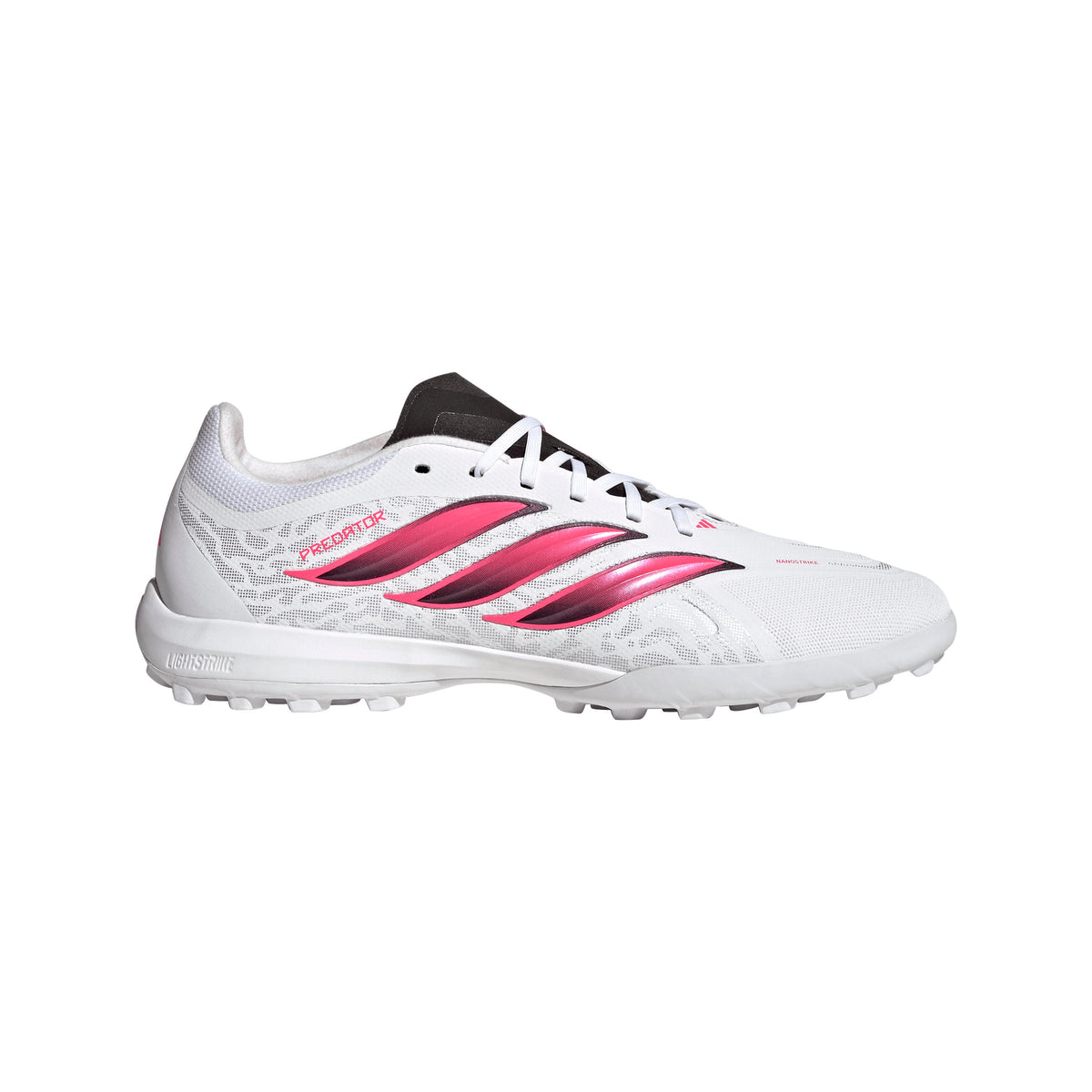 adidas Predator League Low TF Turf Soccer Cleat -  Cloud White / Solar Turbo / Core Black