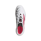 adidas Predator League Low TF Turf Soccer Cleat -  Cloud White / Solar Turbo / Core Black