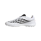 adidas Predator League Low TF Turf Soccer Cleat -  Cloud White / Solar Turbo / Core Black