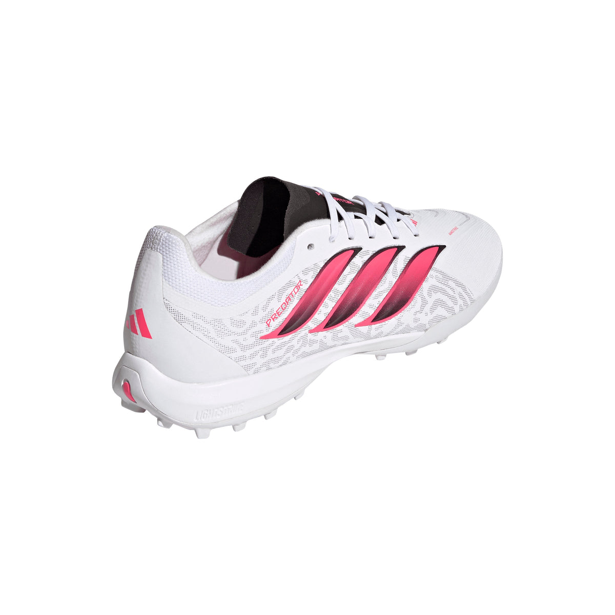 adidas Predator League Low TF Turf Soccer Cleat -  Cloud White / Solar Turbo / Core Black
