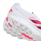 adidas Predator League Low TF Turf Soccer Cleat -  Cloud White / Solar Turbo / Core Black