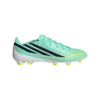 adidas F50 Hyperfast League FG Firm Ground Soccer Cleats -Pulse Mint / Night Navy / Solar Lemon