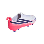 adidas F50 Hyperfast League Laceless Kids FG Firm Ground Soccer Cleats-  Solar Turbo / Core Black / Gold Metallic