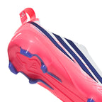 adidas F50 Hyperfast League Laceless Kids FG Firm Ground Soccer Cleats-  Solar Turbo / Core Black / Gold Metallic