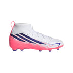 adidas F50 Hyperfast League Mid FG Firm Ground Soccer Cleats-  Solar Turbo / Core Black / Gold Metallic