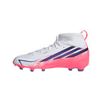 adidas F50 Hyperfast League Mid FG Firm Ground Soccer Cleats-  Solar Turbo / Core Black / Gold Metallic