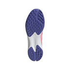 adidas F50 Hyperfast League Junior TF Turf Soccer Cleats- Cloud White / Solar Purple / Solar Turbo