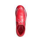 adidas F50 Messi League Laceless Junior TF Turf Soccer Cleats- Lucid Red / Core Black / Pure Ruby