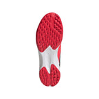 adidas F50 Messi League Laceless Junior TF Turf Soccer Cleats- Lucid Red / Core Black / Pure Ruby