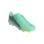 adidas F50 Hyperfast League Kids FG Firm Ground Soccer Cleats-  Pulse Mint / Night Navy / Solar Lemon