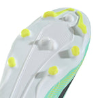 adidas F50 Hyperfast League Kids FG Firm Ground Soccer Cleats-  Pulse Mint / Night Navy / Solar Lemon