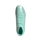 adidas Women's F50 Sparkfusion League Mid-Cut Soccer Cleats -Clear Mint / Cloud White / Solar Purple