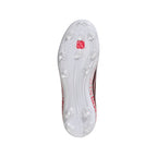 adidas F50 Elite Laceless Lamine Yamal Kids FG Firm Ground Soccer Cleats- Cloud White / Core Black / Lucid Red