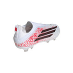adidas F50 Elite Laceless Lamine Yamal Kids FG Firm Ground Soccer Cleats- Cloud White / Core Black / Lucid Red