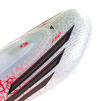 adidas F50 Elite Laceless Lamine Yamal Kids FG Firm Ground Soccer Cleats- Cloud White / Core Black / Lucid Red