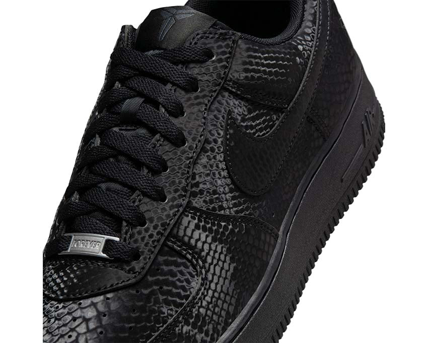 Nike x Kobe Air Force 1 Low “Black”